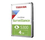 Toshiba S300 4TB CMR ( 3.5", 128MB, 5400 RPM, SATA 6Gb/s )