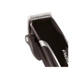 Rowenta TN1603F0, Hair clipper Driver Black, Professional blade AC motor, 4 combs (3,6,9,13mm), scissors, comb (42mm), cleaning brush & oil, corded