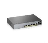 ZyXEL GS1350-12HP, 12 Port managed CCTV PoE switch, long range, 130W