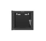 Lanberg rack cabinet 10” wall-mount 4U / 280x310 for self-assembly (flat pack), black