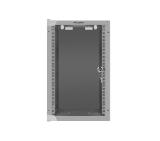 Lanberg rack cabinet 10'' wall-mount 9U / 280x310 for self-assembly (flat pack), grey