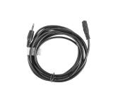 Lanberg extension cable mini jack 3.5mm M/F 3 pin 3m, black