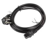 Lanberg CEE 7/7 -> IEC 320 C13 power cord 3m VDE, black