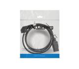Lanberg CEE 7/7 -> IEC 320 C19 power cord 16A 1.8m VDE, black