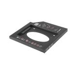 Lanberg slim mounting frame for 2.5" drive to 5.25" / 9.5 mm bay