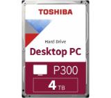 Toshiba P300 4TB ( 3.5", 128MB, 5400 RPM, SATA 6Gb/s )