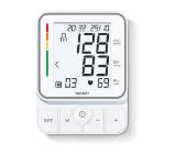 Beurer BM 51 easyClip upper arm blood pressure monitor, Innovative easyClip cuff (22-42 cm), XL display, 2 x 100 memory spaces,Risk indicator, Arrhythmia detection