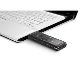 Sony ICD-UX570, 4GB, micro SD slot, built-in USB, black