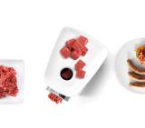 Bosch MFW2520W, Meat mincer SmartPower; 350W - 1500W; Discs: 3.8/ 8 mm; Sausage attachment; Attachment for kibbutz / meatballs; Out: 1.7kg/min; White