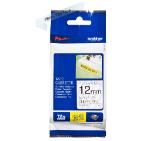 Brother TZe-S131 Black On Clear Adhesive Tape, 12mm, 8m