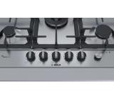 Bosch PCR7A5M90, Serie 6, Gas hob, 5 zones, FlameSelect, 75 cm, Stainless steel,