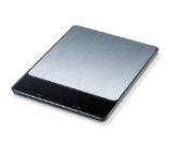 Beurer KS 34 XL kitchen scale; Stainless steel weighing surface; Magic LED; 15 kg / 1 g
