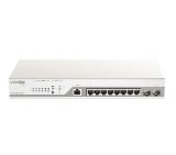 D-Link 10-Port Gigabit PoE+ Nuclias Smart Managed Switch including 2x SFP Ports (With 1 Year License)