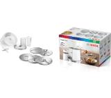 Bosch MUZ5VL1, Veggielove kit, 5 discs for fast cutting, planing and shredding of a wide range of products