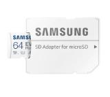 Samsung 64GB micro SD Card EVO Plus with Adapter, Class10, Transfer Speed up to 130MB/s
