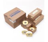 Citizen Thermal Transfer Labels 102 x 51mm TT (4 x 2 inch TT) 127mm (5") OD, 25mm (1") core, 1445 labels/roll, 12 rolls/box)