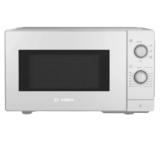 Bosch FFL020MW0, SER2, Freestanding microwave, 800 W, 20 l, Number of power levels 5, 27 cm glass rotating plate, White