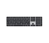 Apple Magic Keyboard with Touch ID and Numeric Keypad for Mac models with Apple silicon - Black Keys - Bulgarian