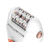 Rowenta EP4920F0, Wet & Dry Aquasoft, 3 in 1 epilator/ shaver/ trimmer, advanced epilation technology, 24 hygenic stainless steel tweezers & 0.8mm tweezers opening, hair guiding system, 31mm head, soft touch body, removable head, cordless use, 40min auto