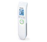 Beurer FT 95 BT non-contact thermometer, Bluetooth, Measurement of body, ambient and surface temperature, Led temperature alarm (green, yellow/ red), Displays measurements in °C and °F, Measuring distance 2/3 cm, 60 memory spaces,  Blue illuminated XL di