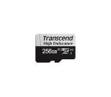 Transcend 256GB micro SD w/ adapter U3, High Endurance