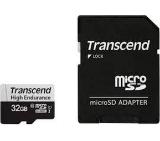 Transcend 32GB micro SD w/ adapter U1, High Endurance
