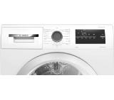Bosch WTH85207BY SER4, Tumble dryer with heat pump 8 kg , Energy efficiency A++,  65 dB, EasyClean AutoDry, Anti-vibration design, Fast drying 40 ', Drum volume 112 l, white