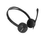 Natec Headset Canary With Microphone Black
