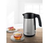 Bosch TWK7L460, Kettle, 2000-2400 W, 1.7 l,  Cup indicator, Triple safety function, Stainless steel