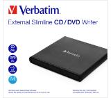 Verbatim Mobile DVD ReWriter USB 2.0 Black (Light Version)