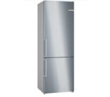 Bosch KGN49VICT, SER4, FS fridge-freezer NoFrost, C, 203/70/67cm, 440l(311+129), 35dB(B), IC, VitaFresh XXL, 0° drawer, Glossy Backwall with Multi Airflow, Intelligent Inverter Technology, handles, Inox EasyClean