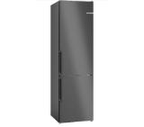 Bosch KGN39VXCT, SER4, FS fridge-freezer NoFrost, C, 203/60/66cm, 363l(260+103), 35dB(B), IC, VitaFresh XXL, 0° drawer, Glossy Backwall with Multi Airflow, Intelligent Inverter Technology, handles, Black Inox Antifingerprint