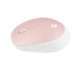 Natec Mouse Harrier 2, 1600 DPI Bluetooth 5.1 White-Pink