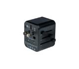 Verbatim UTA-02 Universal Travel Adapter with 1 x USB-C PD 20W / 1 x USB-A QC 3.0