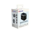 Verbatim UTA-04 Universal Travel Adapter with 1 x USB-C PD 61W & QC 3.0 / 1 x USB-C / 3 x USB-A