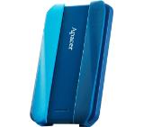 Apacer AC533, 1TB 2.5" SATA HDD USB 3.2 Portable Hard Drive Plastic / Rubber Vibrant blue