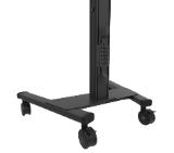 Neomounts Select Mobile Display Floor Stand (37-75") 10 cm. Wheels, Black