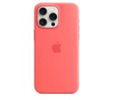 Apple iPhone 15 Pro Max Silicone Case with MagSafe - Guava