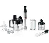 Bosch MSM6M871, SER6, Blender, ErgoMaster, 1200 W, Dynamic Speed Control, QuattroBlade System Pro, Included Blender, Food processor, Measuring cup, Chopper & Stainless steel whisk, Stainless steel