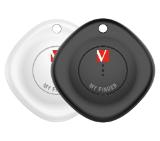 Verbatim MYF-02 MyFinder Bluetooth Item Finder 2 pack Black/White