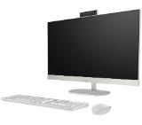 HP All-in-One 27-cr1003nu Shell White, Ultra 5-125U(up to 4.3GHz/12MB/12C), 27" FHD AG IPS + FHD IR Camera, 8GB 5600Mhz 1DIMM, 512GB PCIe SSD, WiFi 6+BT, HP Keyboard & HP Mouse, Free DOS, 2Y Warranty