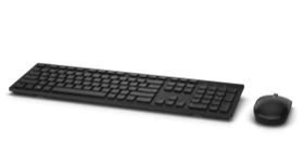 Dell Wireless Keyboard and Mouse Combo, Black | KM636
