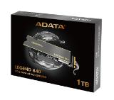 Adata 1TB , LEGEND 840, PCIe Gen4 X4, M.2 2280- Solid State Drive