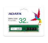 Adata 32GB Desktop Memory - DDR4 U-DIMM 3200 MHz , 1.2V