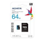 ADATA 64GB MicroSDXC UHS-I CLASS 10 (with adapter)