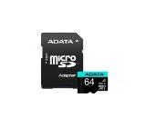 ADATA 64GB MicroSDXC UHS-I U3 V30S (with adapter)