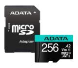 ADATA 256GB MicroSDXC UHS-I U3 V30S (with adapter)