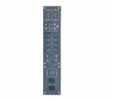 APC Single Phase Service Bypass Panel, 3000-5000VA, 230V, Black, 2U, Rack/Tower Convertible