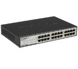 D-Link 24-Port 10/100/1000Mbps Copper Gigabit Ethernet Switch, rack mountable