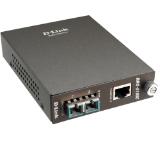 D-Link 1000BaseT to 1000BaseLX Singlemode Media Converter with SC Fiber Connector